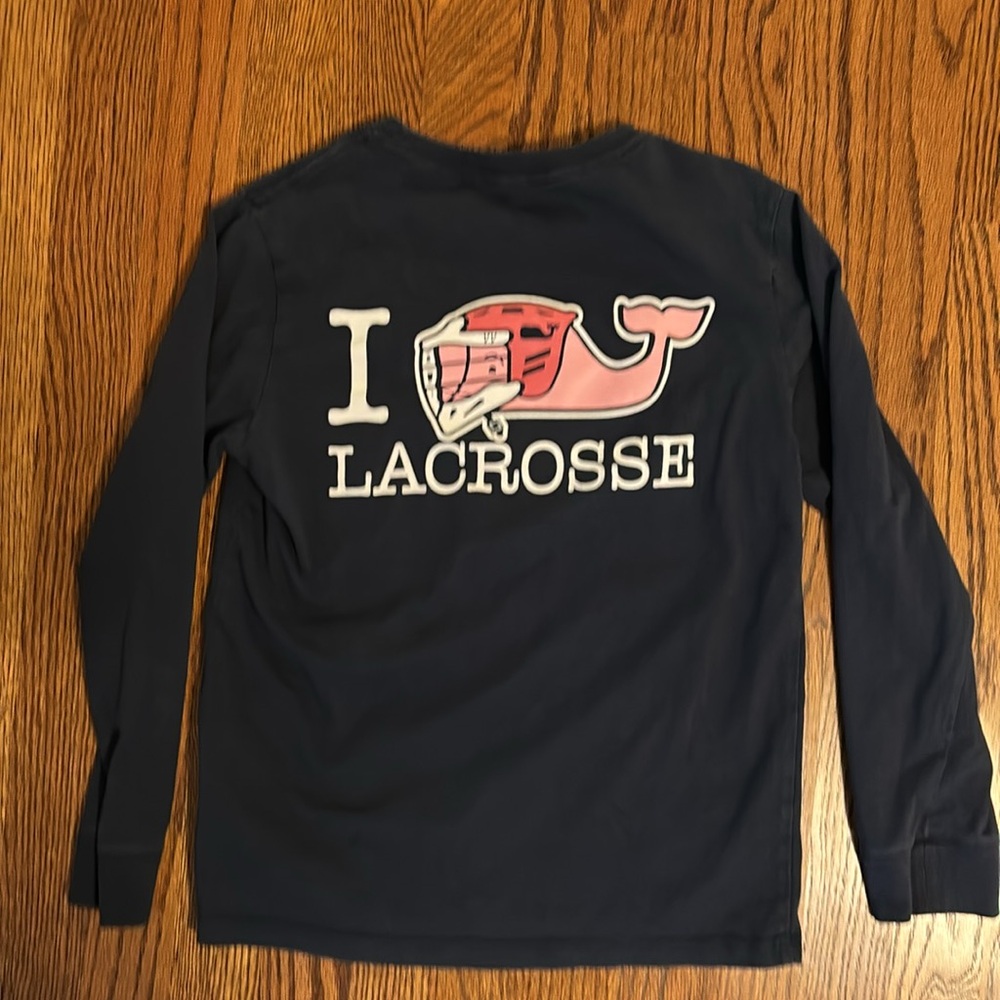 Vineyard Vines lacrosse long sleeve tee